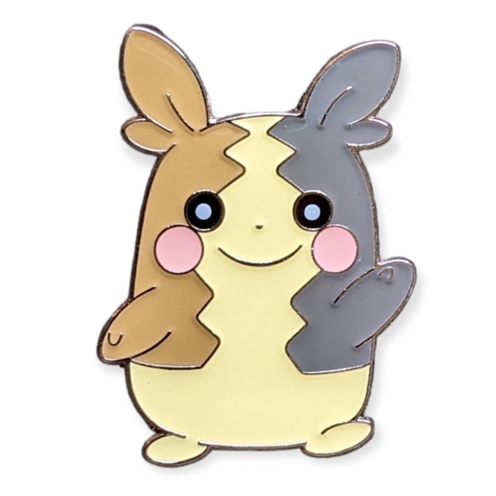 Pokemon Enamel Pin: Happy Morpeko